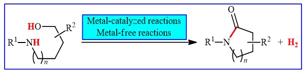 Oxidative Lactamization of Amino Alcohols: An Overview 